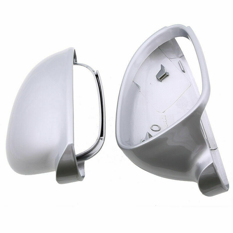 2x Door Rear View Mirror Cover Cap Trim Fit for VW Golf/R32/GTI/Rabbit 2006-2009