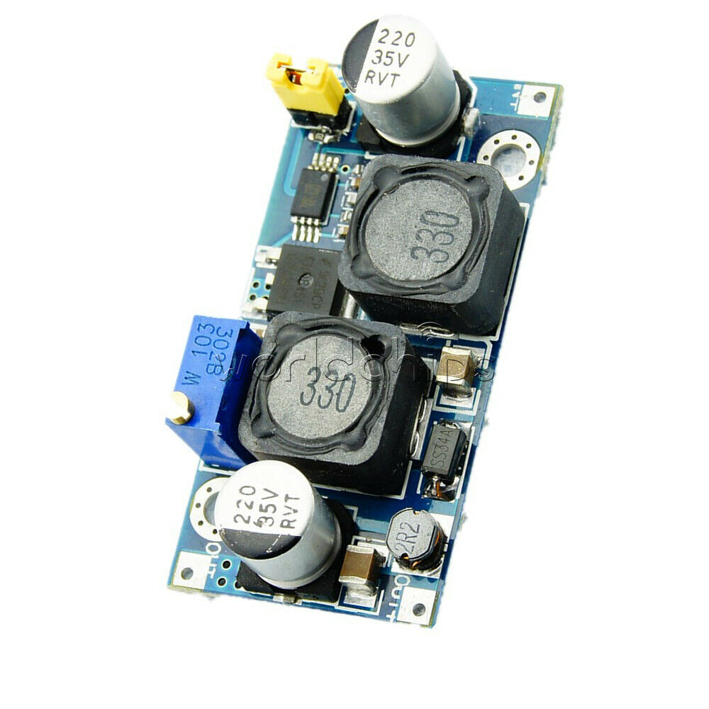 DC 25W 3-15V to 0.5-30V Boost Buck Converter Auto Solar Charge Voltage Regulator