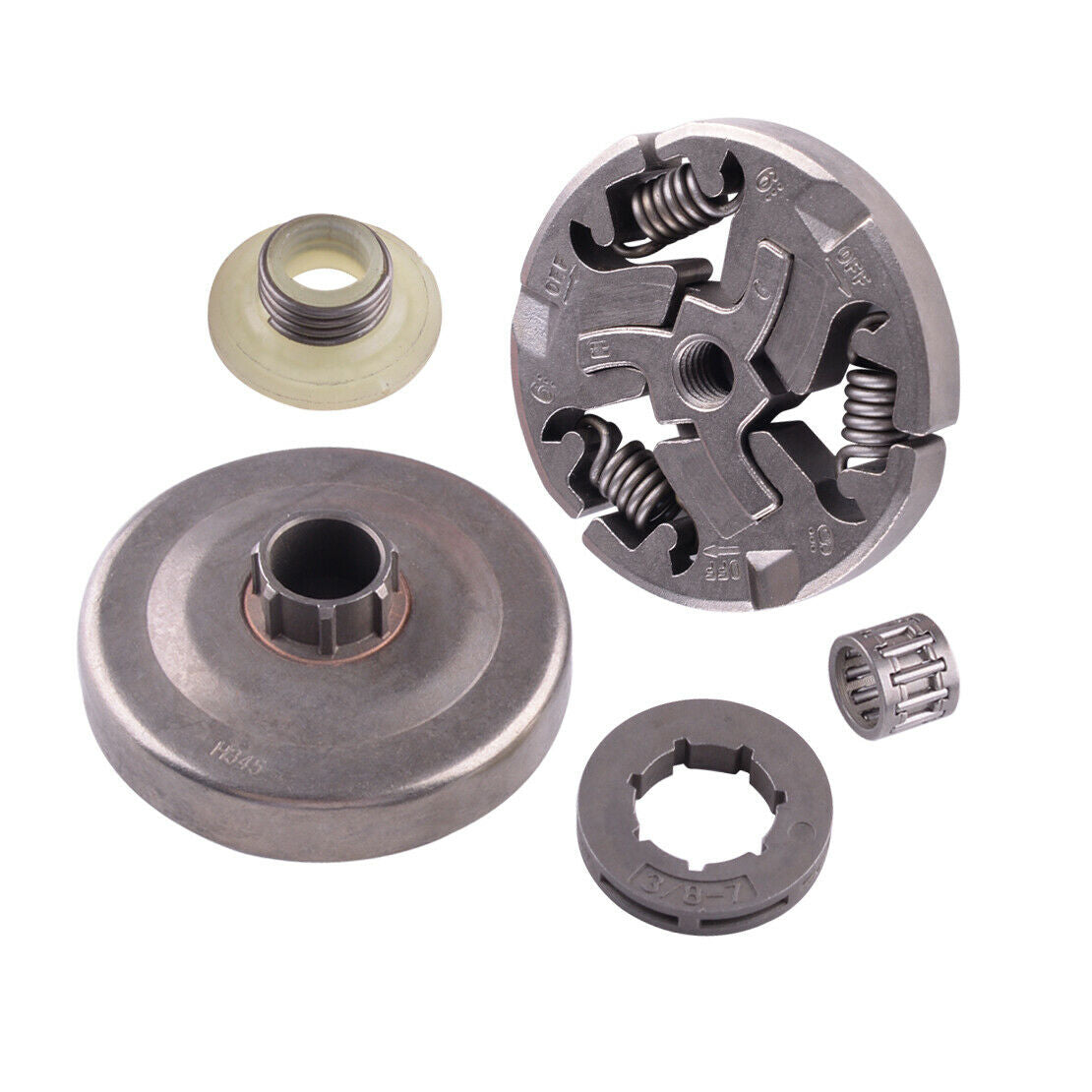 Fit For Husqvarna 355 359 357XP 357 EPA 3/8"-7 Clutch Drum Rim Sprocket Kit B6