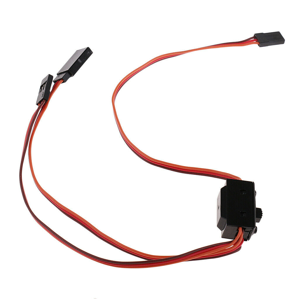 RC Servo Switch Receiver Battery On / Off w / JR Plug &