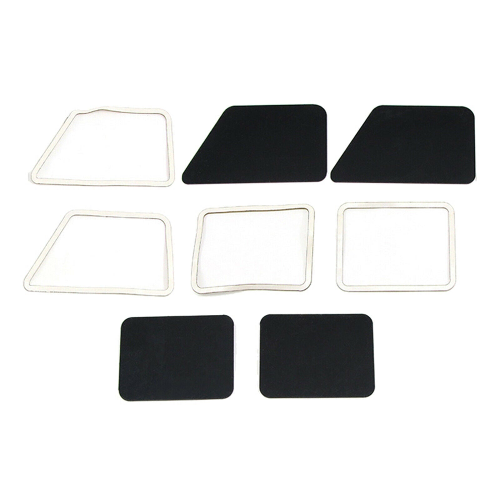 4pcs Lightweight Acrylic RC Car Windows for SCX10 Upgrade Parts Accessories