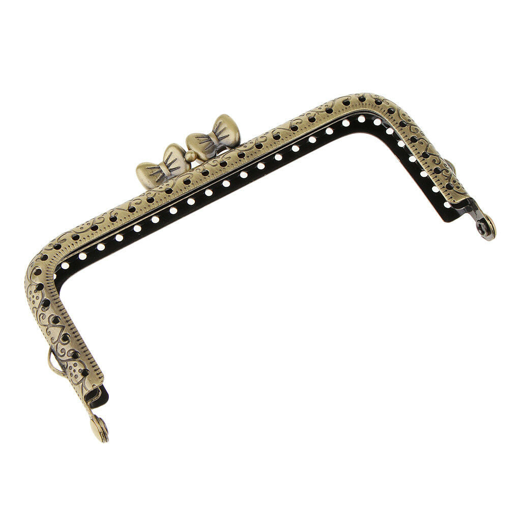Classic Retro Metal Purse Bag DIY Craft Frame Kiss Clasp Lock Handles 10.5cm