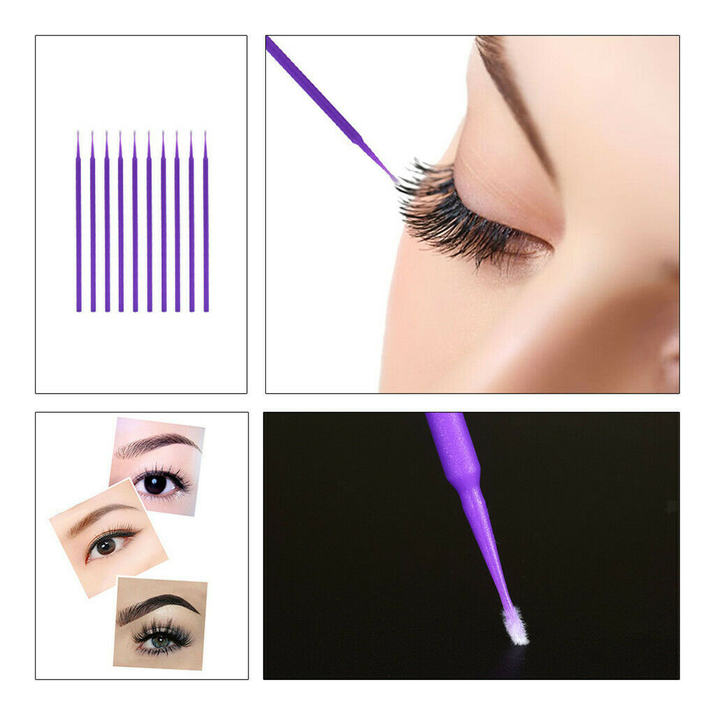 Individual Eyelash Extension Grafting Cleaning Pads Stand Gauze Eye Masks