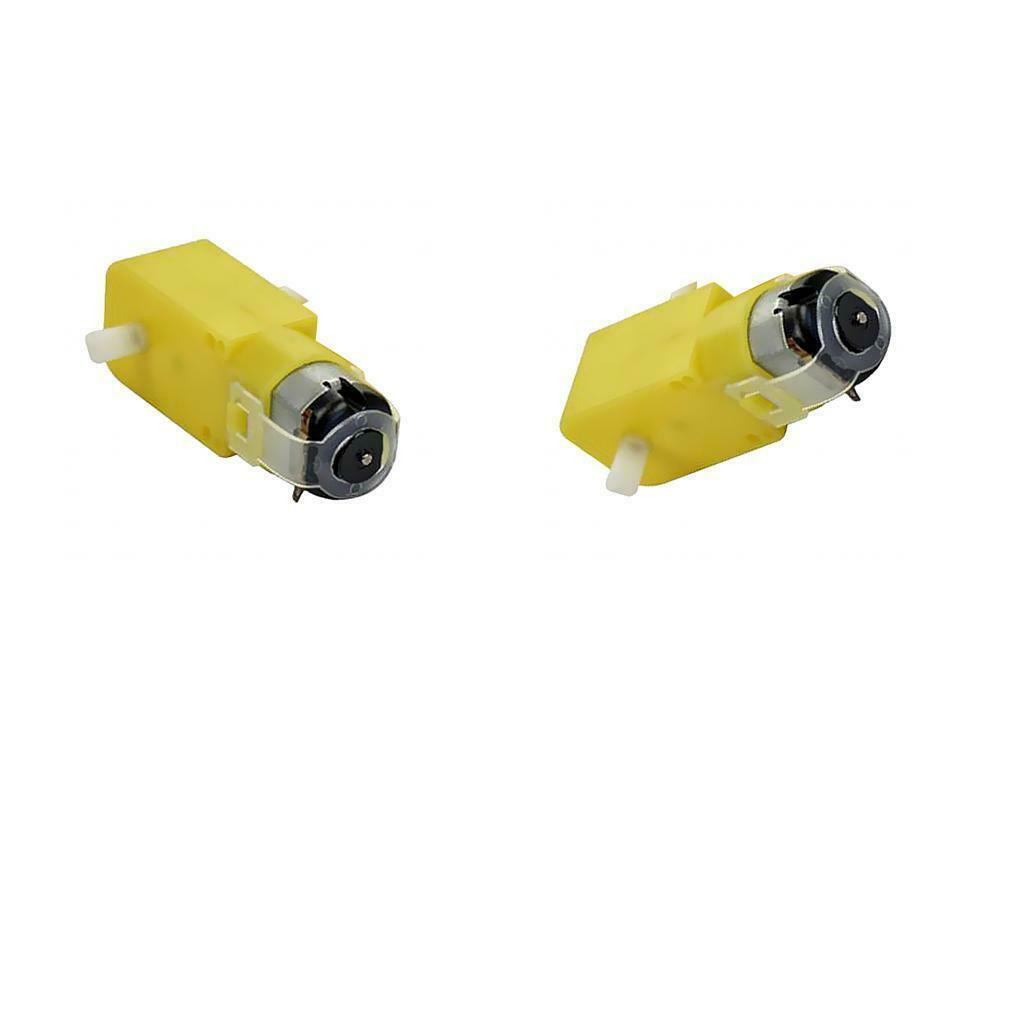 20 Pieces DC Geared Motor, 3-12V TT Gear Motor, Robotics Kits Motors