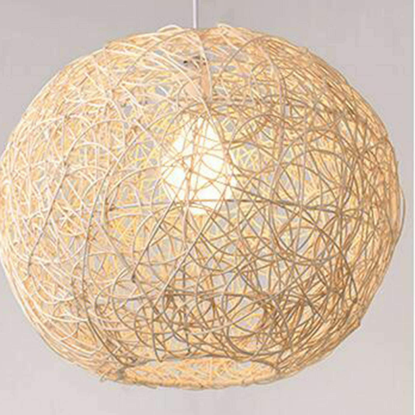Pendant Light Unique Natural Hanging Lamp Dining Room Lighting Fixtures