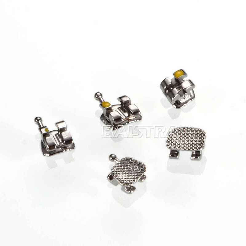 20 Packs AZDENT Dental Orthodontics Metal Brackets Mini Roth 022 Hooks 3 4 5