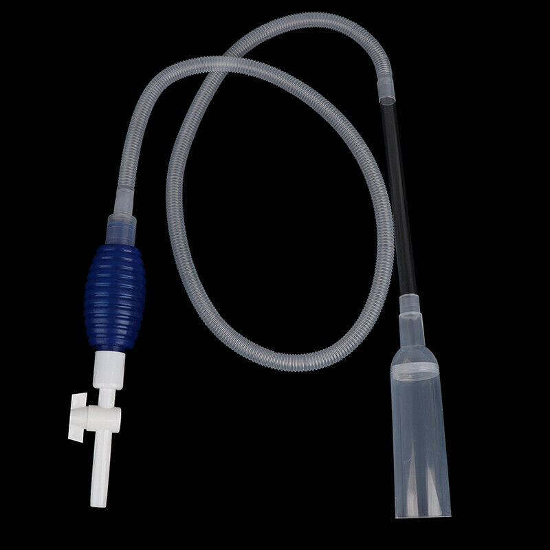 Aquarium Gravel Cleaner Vacuum Handheld Siphon Pump With Filter Nozzle Fish TaSJ