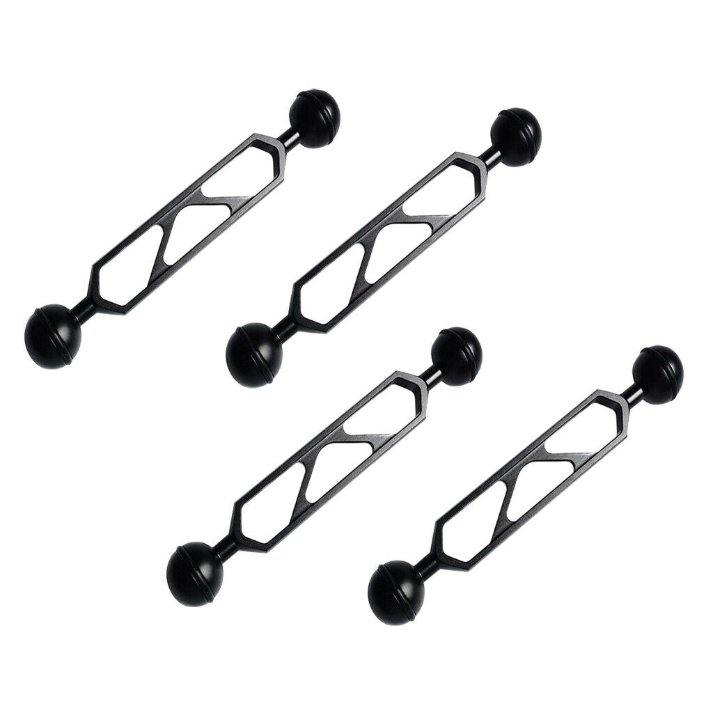 4 Pieces Scuba Diving Camera Extension Arm Connector Adapter Base 6inch