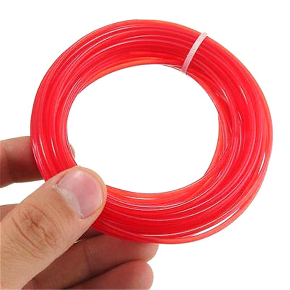 10m x 2mm strimmer line brushcutter grass trimmer nylon cord wire round striO*WF