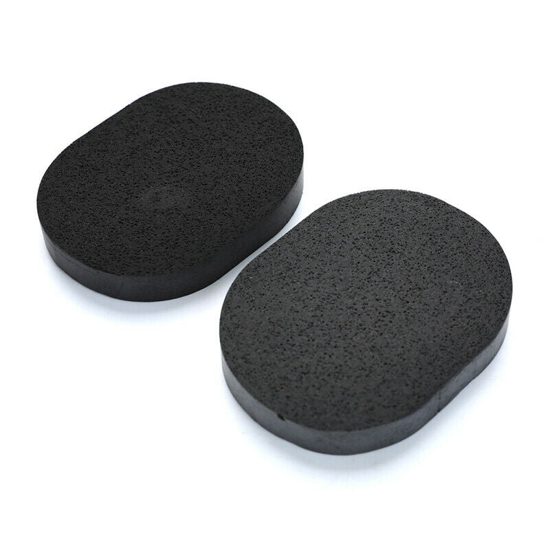 Black Bamboo Charcoal Face Clean Sponge Wood Fiber Face Wash Makeup P Kt
