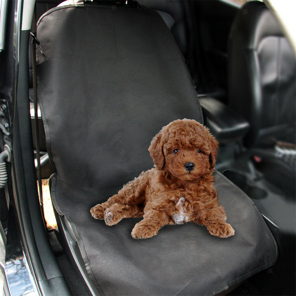 Oxford Cloth Car Front Bucket Single Seat Protector Cover for Pet Dog Cat