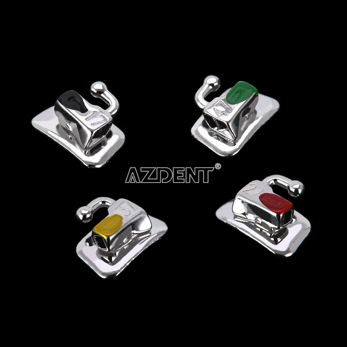 50 Bags Dental Orthodontic Bondable Buccal Tubes MBT 022 For 2nd Molar AZDENT
