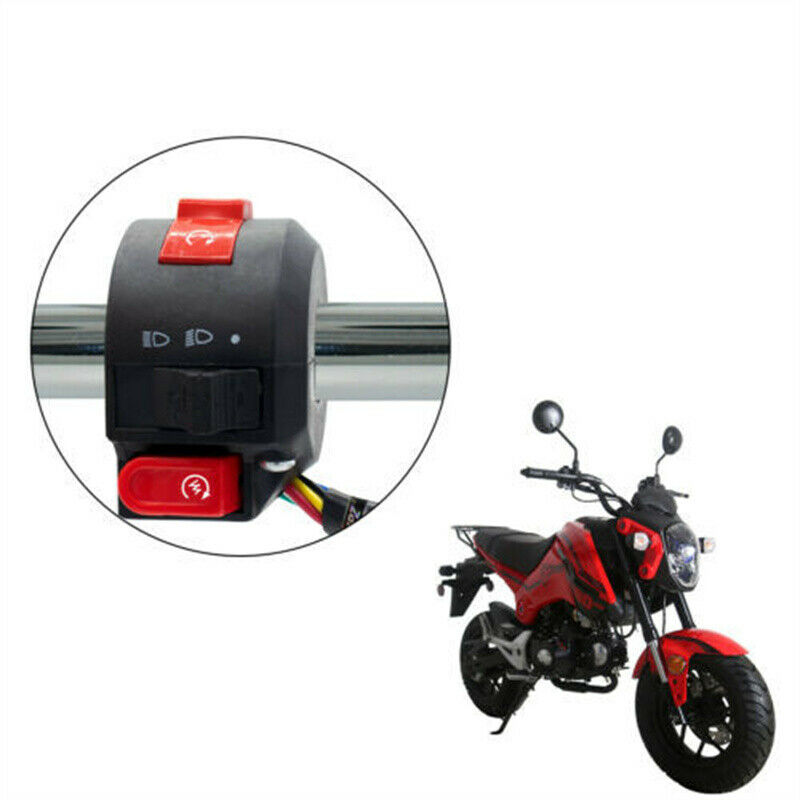 7/8'' 22mm Kill Light Starter Switch For 50cc-250cc QUAD ATV Dirt Bike Pit Pro