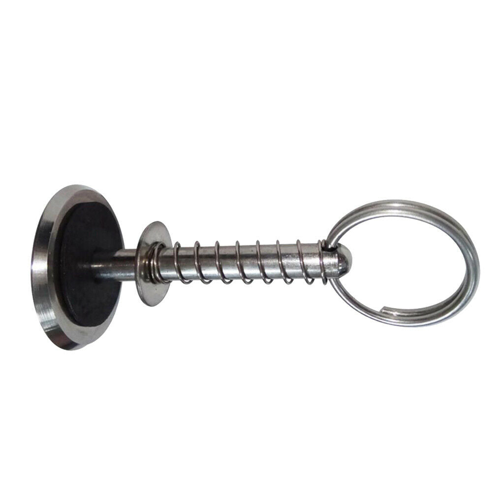 Heavy Duty Boat Hatch Pull Lift Pin with Spring, Diameter 1/4 inch 6mm