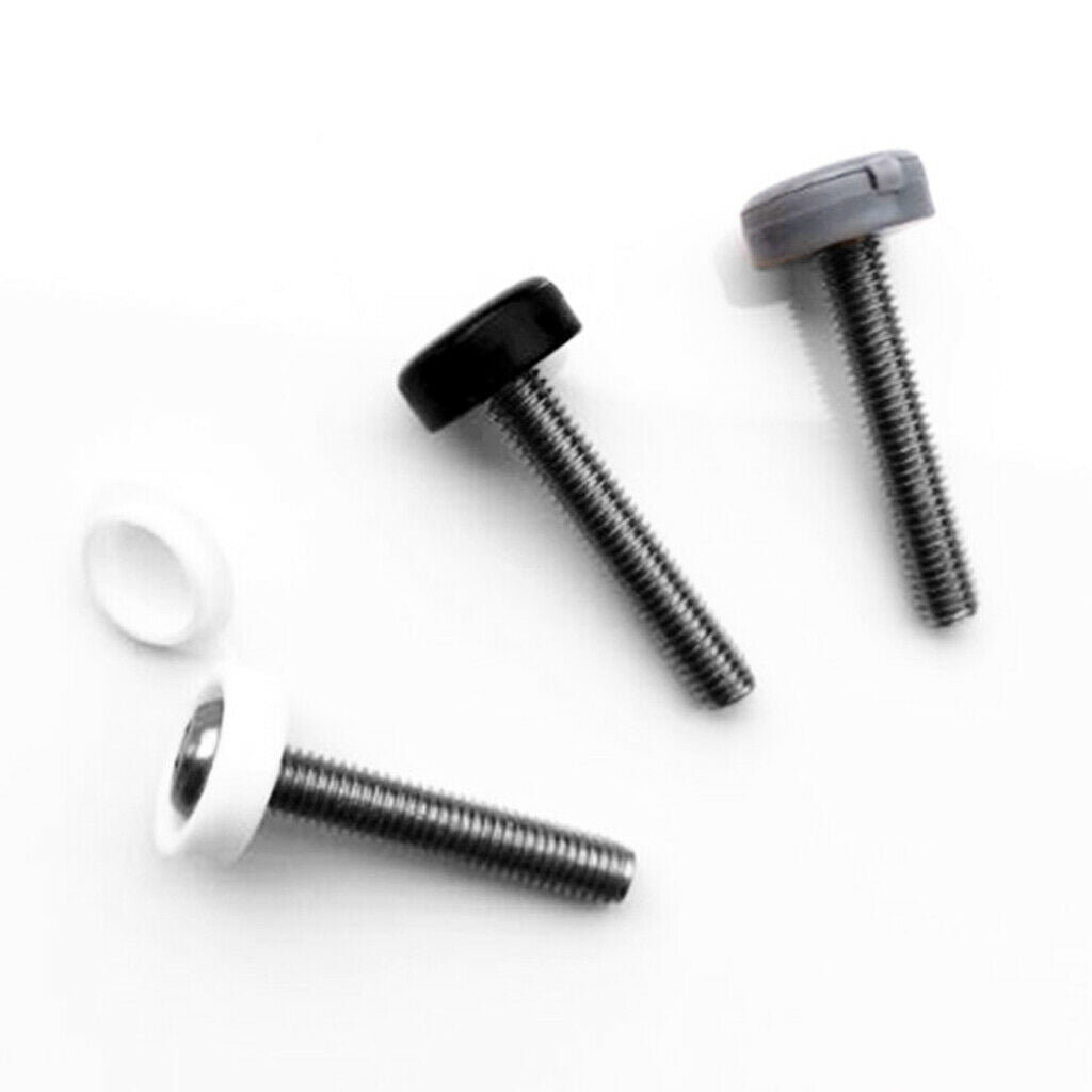 100 Pieces Plastic Hinged Screw Cover   for Car Home Furniture Decor Gray