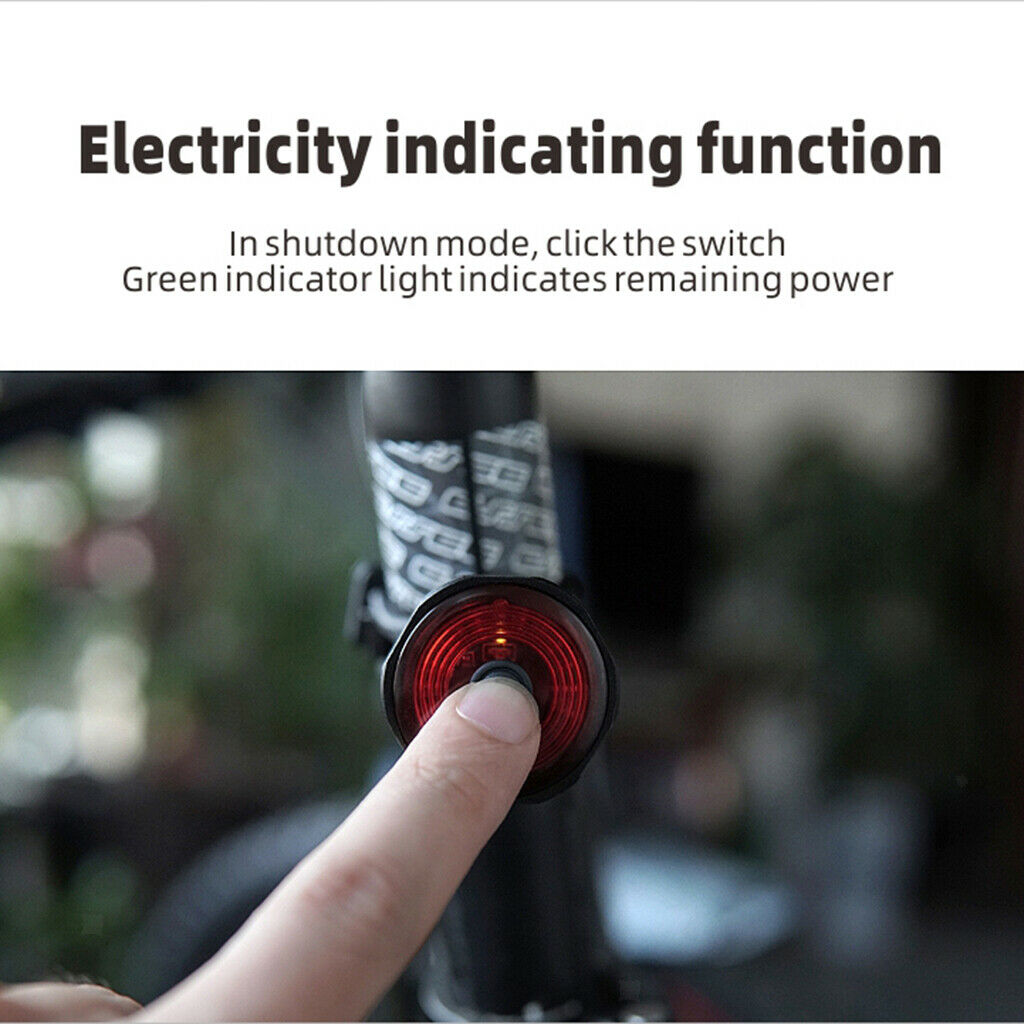 Smart Bike Tail Light Ultra Bright Waterproof  Security Cycling