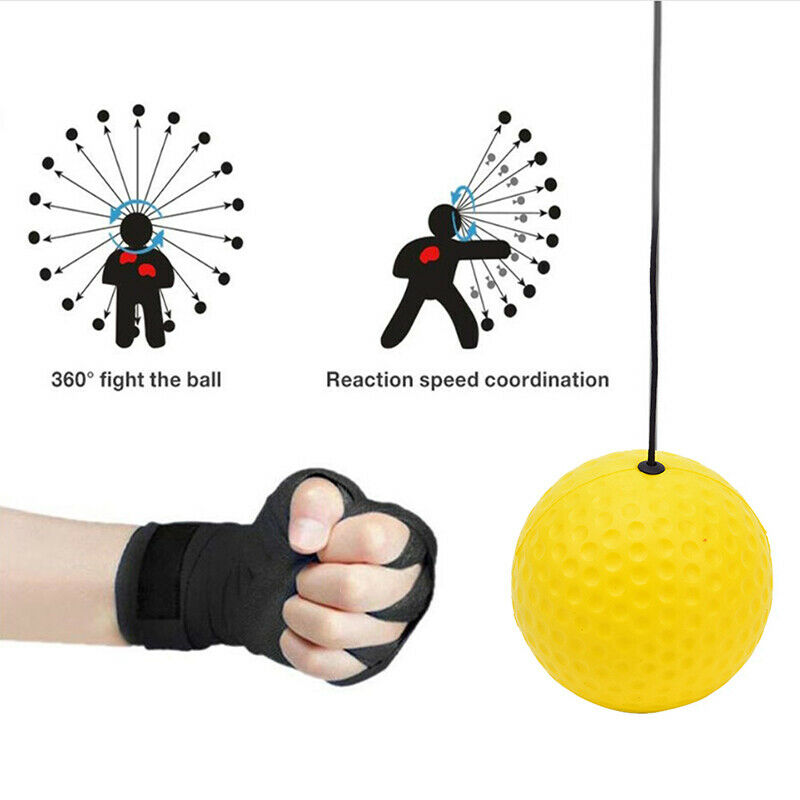 Boxing Fight Ball Training Accessories Equipment Reflex Speed Ball Muay ThaiZ Qx