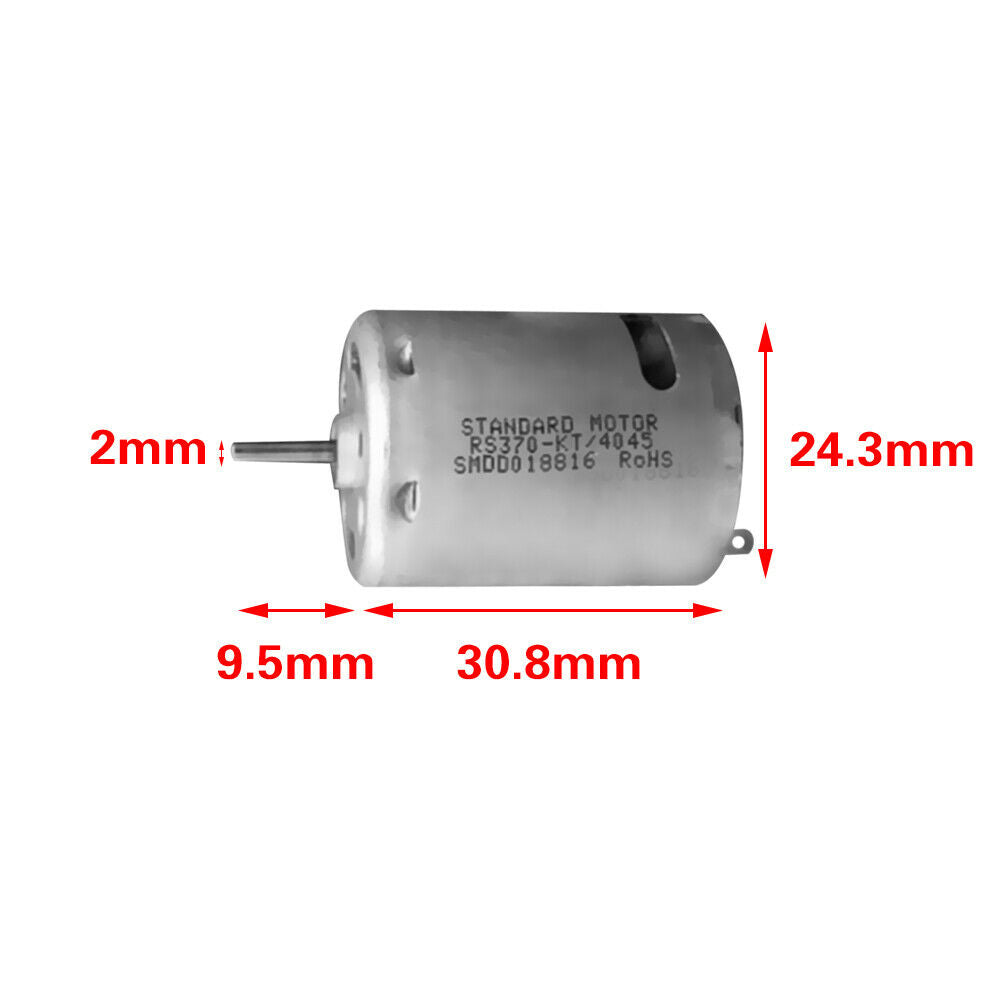 RS370 370 Motor High Speed Strong Magnetic Power High Torque Electric Machinery
