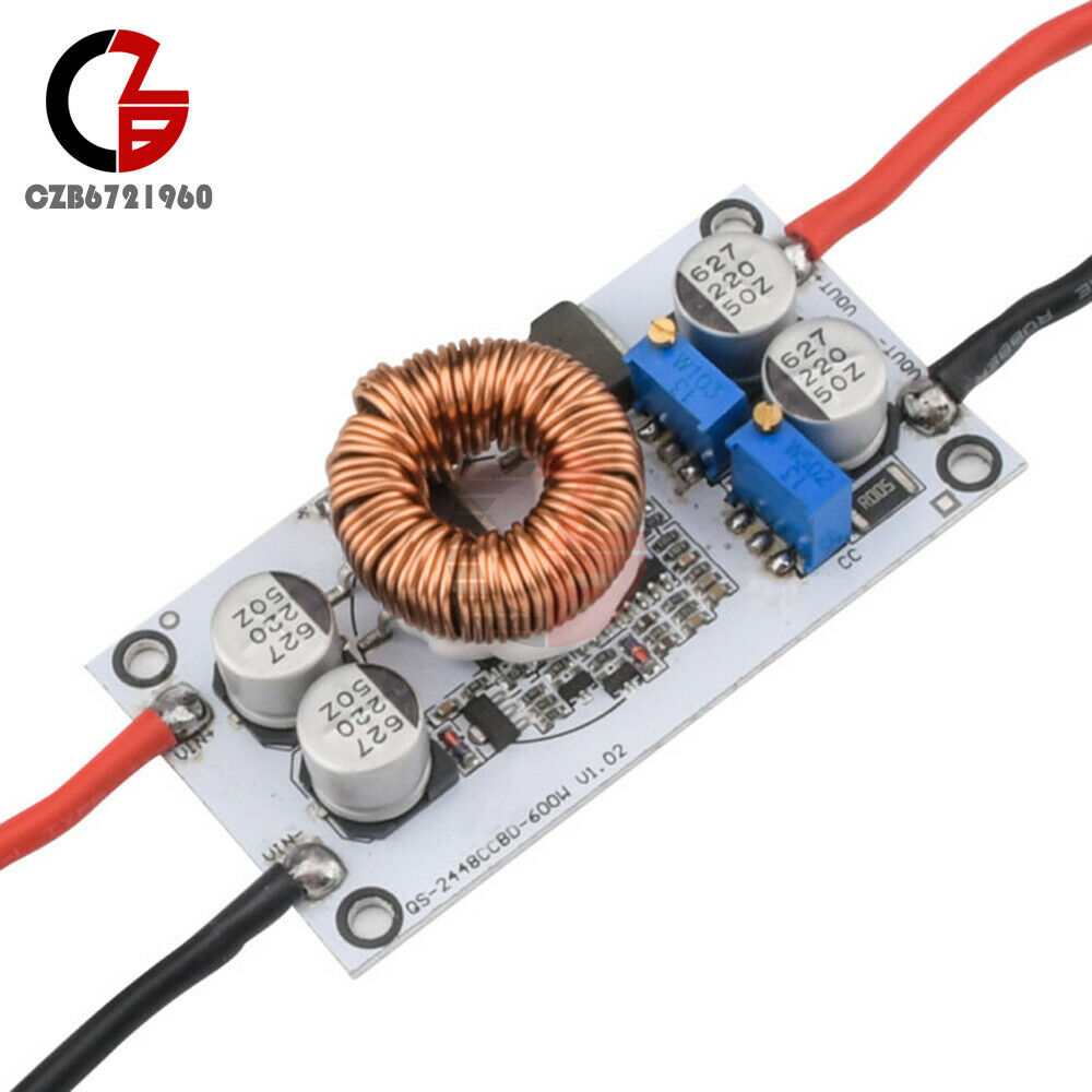 600W High-power Booster 10V-50V Voltage Constant Current Adjustable Power Module