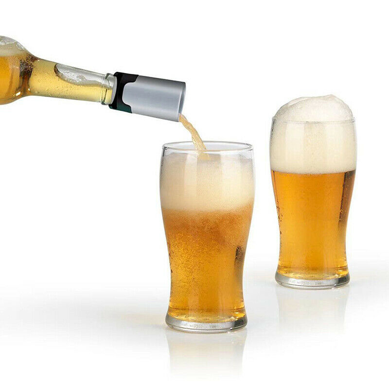 Beer Bubbler Household Portable Sonic Cold Beer Bottle Foam Maker Bubbl.l8