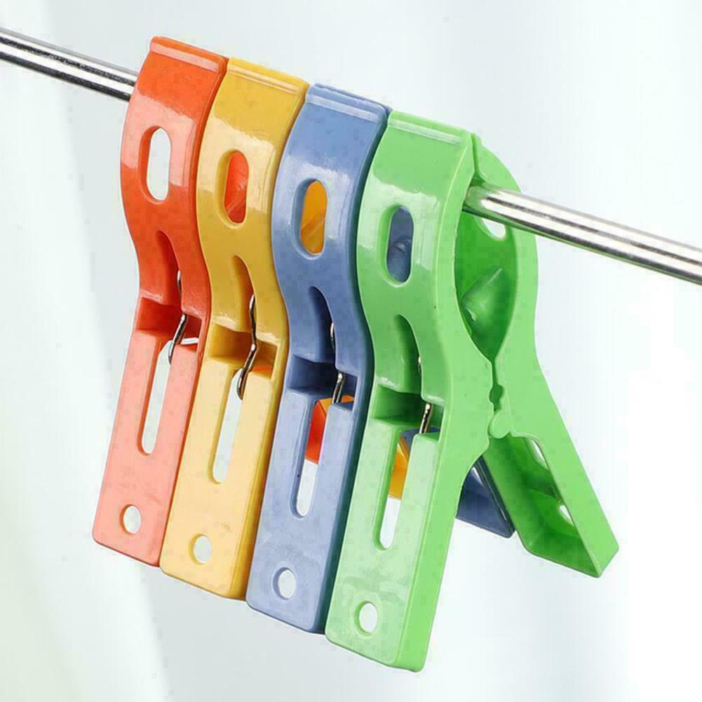 JieGuanG Beach Towel Clips, 8pcs Large Size Windproof O Q4L4 Towel Plastic