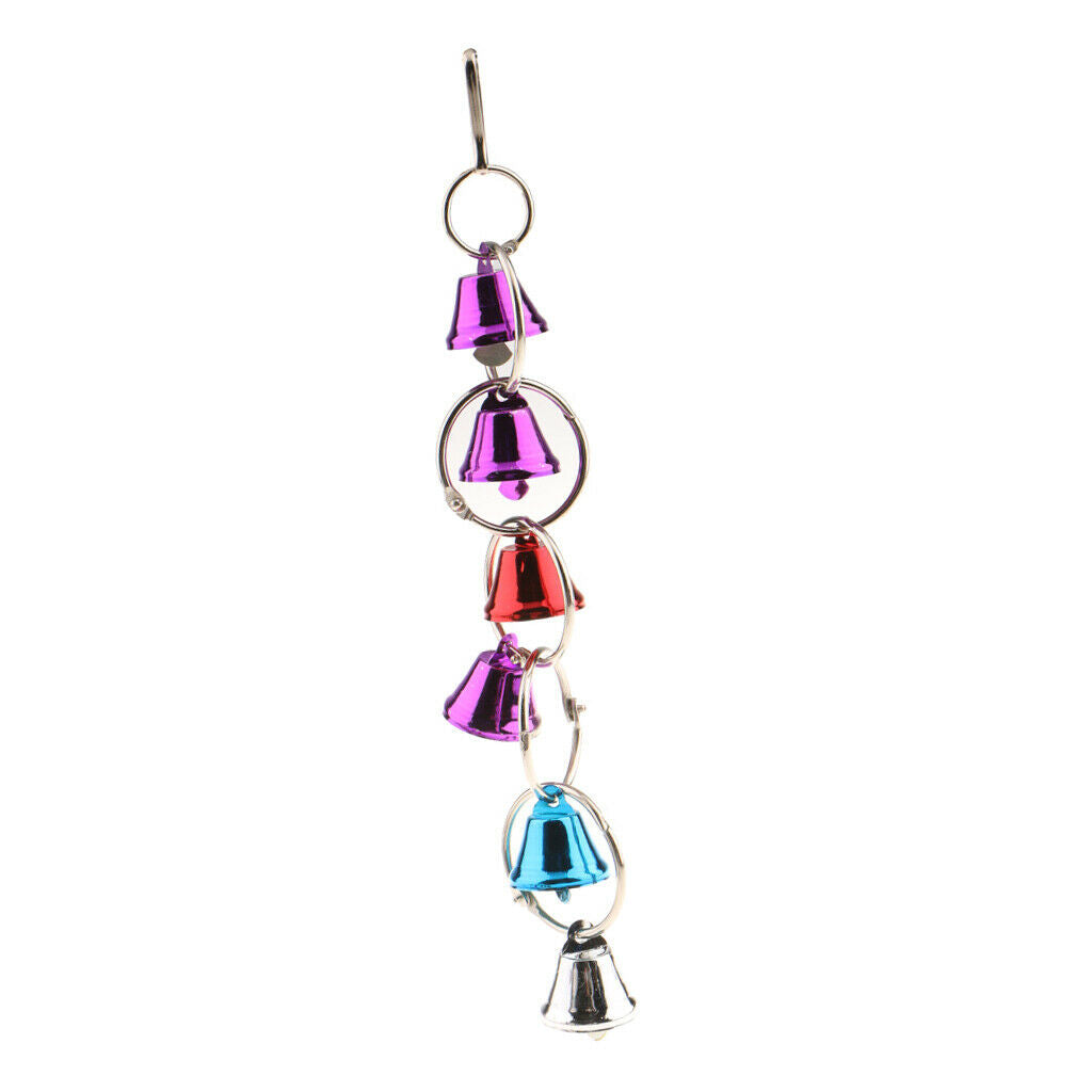 Chew Bell Hanging for Birds Parrot Swing Cocktail Parakeet Pet Toys