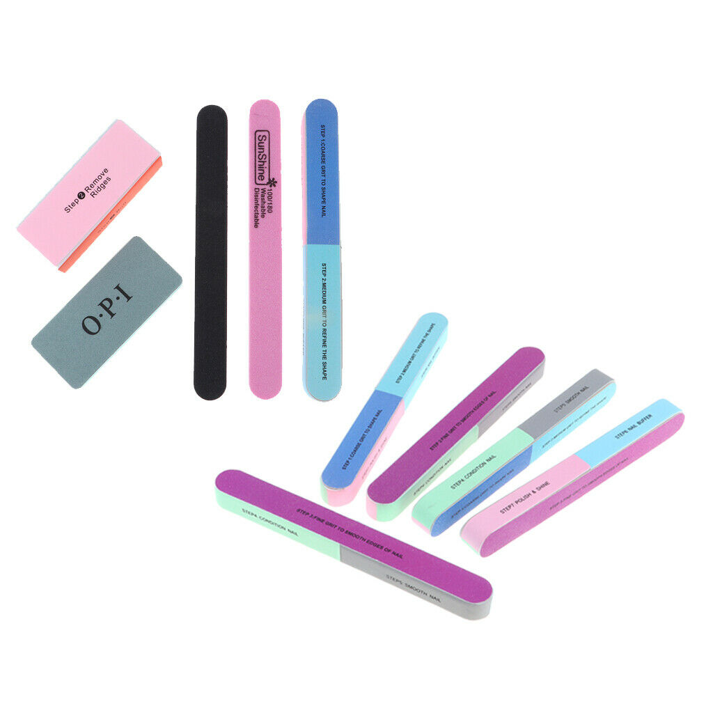 10x Sponge Grinding Polishing Stick Block for DIY Hobby Polish Tool Kit