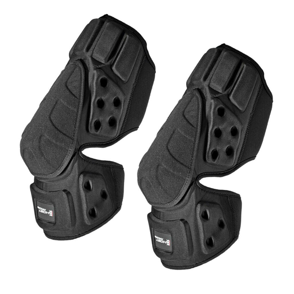 2 Pieces Knee Pads Protector Guard Gear for Bike Motorcycle Motocross Racing