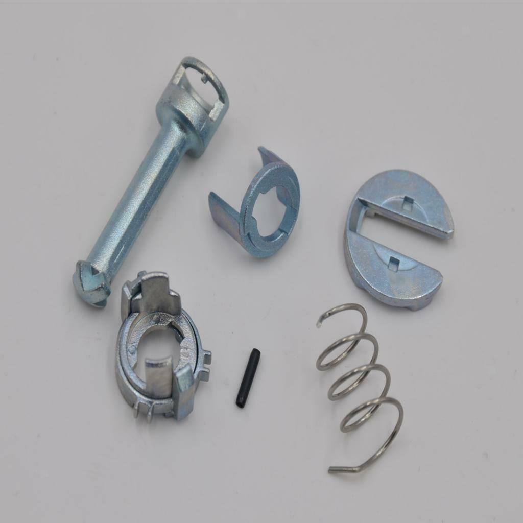 Front Door Lock Key Cylinder Barrel Kit Set L/R 45MM 1.77" For BMW E46