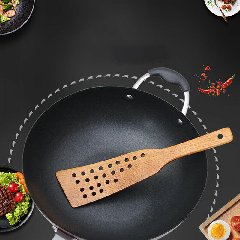 Wooden Spatula Non-Stick Cookware For Cooking Pan Frying Steak Shovel