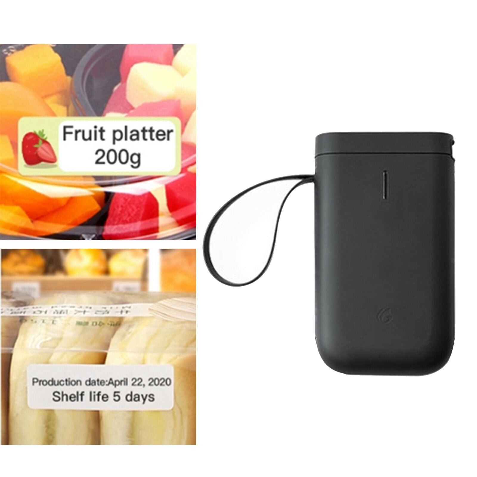 Mini Bluetooth Label Printer Thermal Label Printer Printer for Home Store