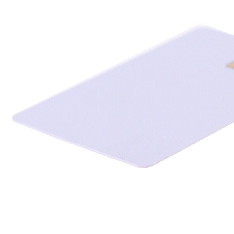 10Pcs SLE 4442 Chip With Hico Magnetic Stripe Contact IC Card 2 in 1 Blank C Kt