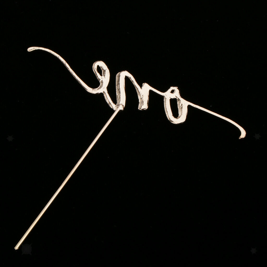 Golden Crystal ONE Cake Topper 1st First Birthday Cake Topper Decor