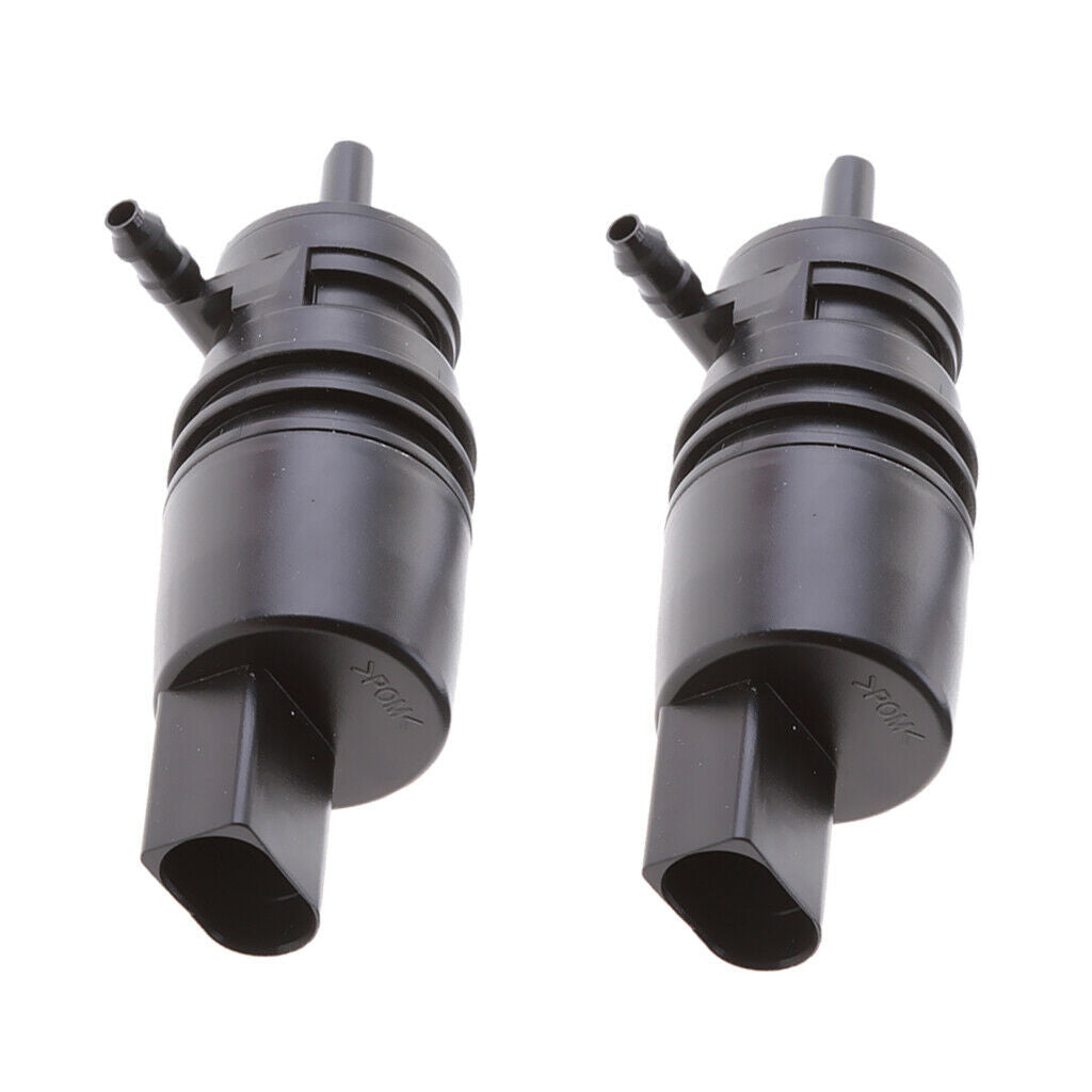 2PCS Windscreen Washer Pump, Windscreen Window Washer Water Liquid Pump For  E46