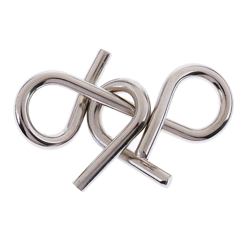 Alloy Key Lock Brain Teaser Keys Puzzles Toys for Adults Kids Game Style 1