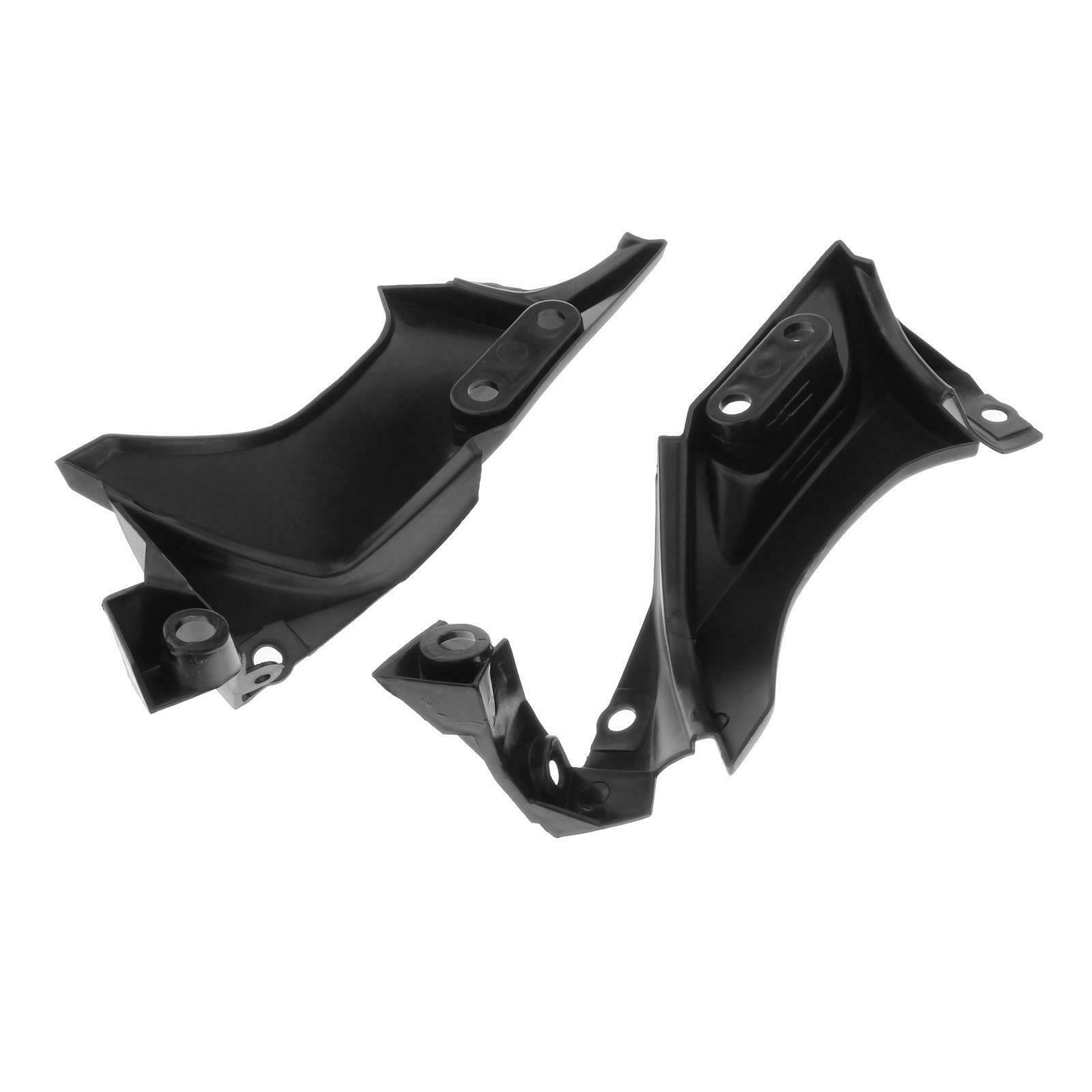 2x Side Mid Cover Fairing For Yamaha YZF R1 2004 2005 2006 2004-2006 Black