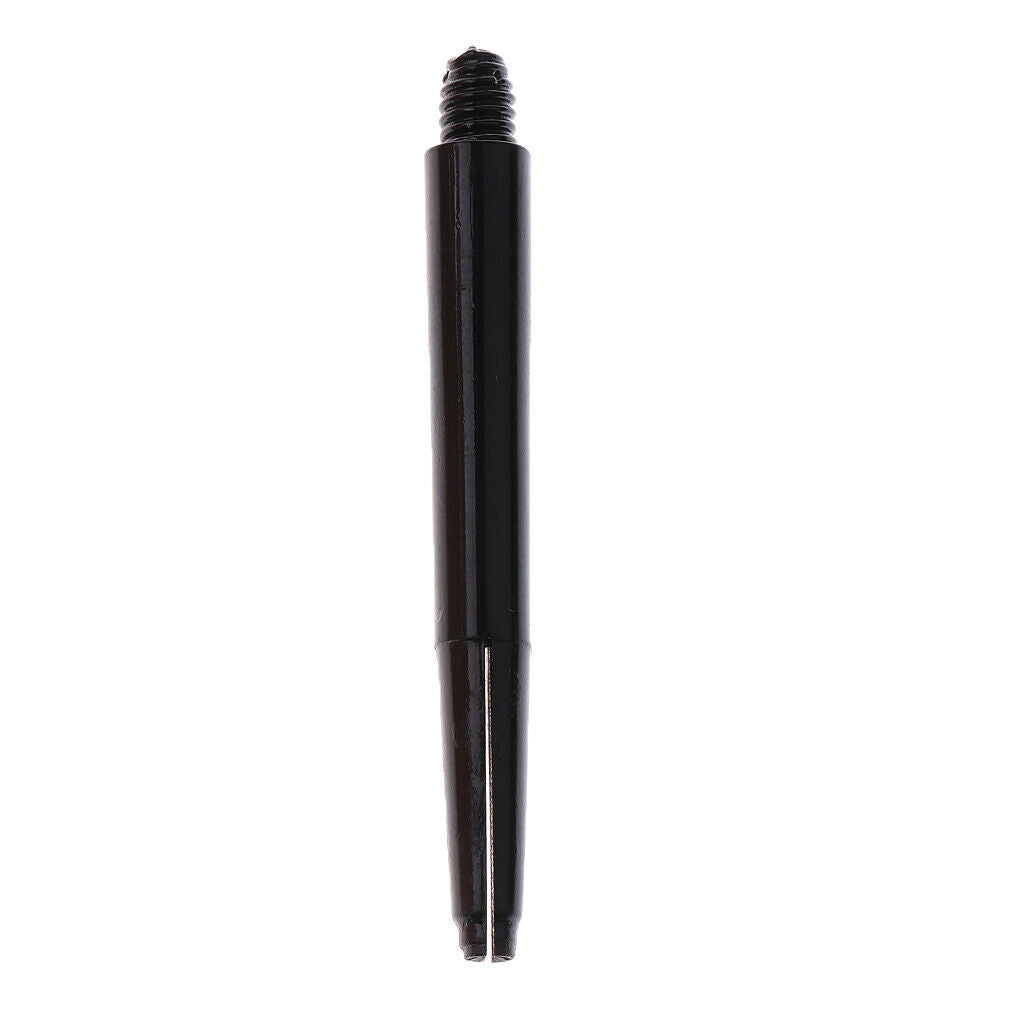 60Pcs Durable Nylon 2BA Thread Dart Shafts Dart Stems Medium 43mm Black