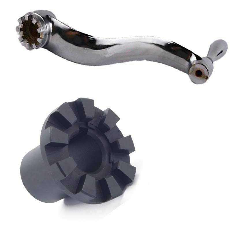 Bridgeport Milling Machine Elevating Knee Crank + Gear shaft Clutch Insert