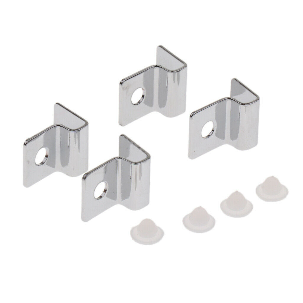 8x Durable Clips Clamp Lid Glass Cover Support Brackets for Aquarium Tank 5mm