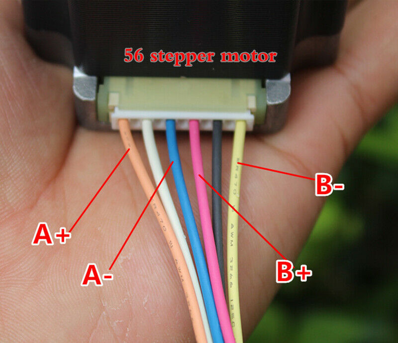 1pcs 56 stepper motor two-phase 6-wire stepper motor engraving machine