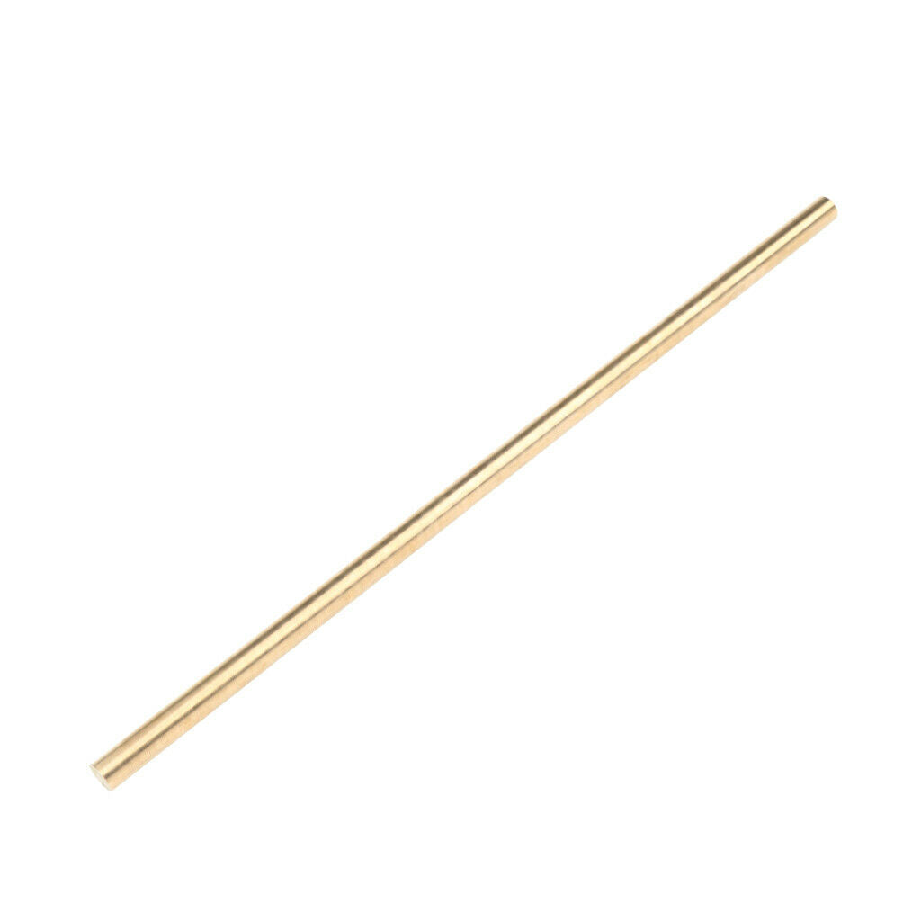 8mm Ã— 25cm And 7mm Ã— 25cm Solid Brass Round Bar Rod 2 Pcs