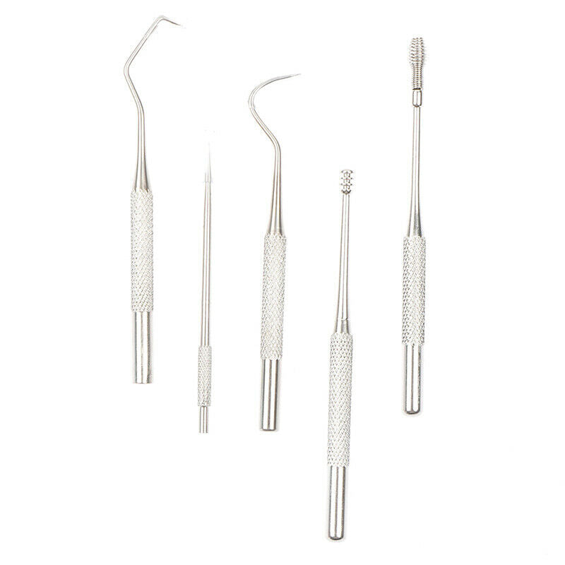 Stainless Steel Toothpick Set Portable Toothpick Holder Outdoor Household.l8