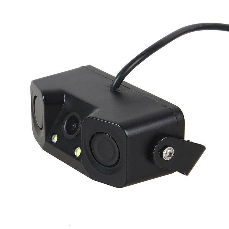 3in1 Car Rear View Backup 170Â° View Angle Camera Parking Reversing Radar Sensor