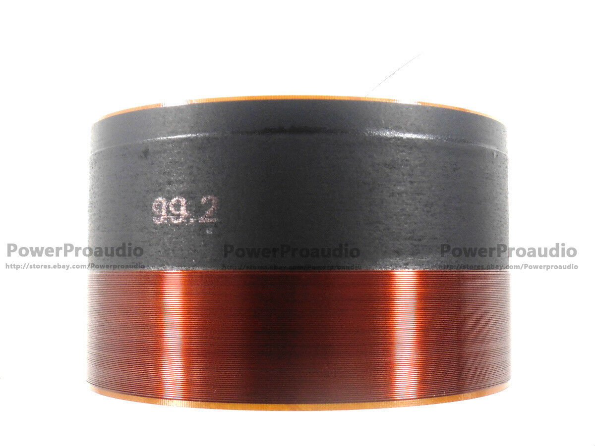 1pair 99.2mm Fiberglass skeleton Bass voice coil 2 Layer Round wire 8 ohm