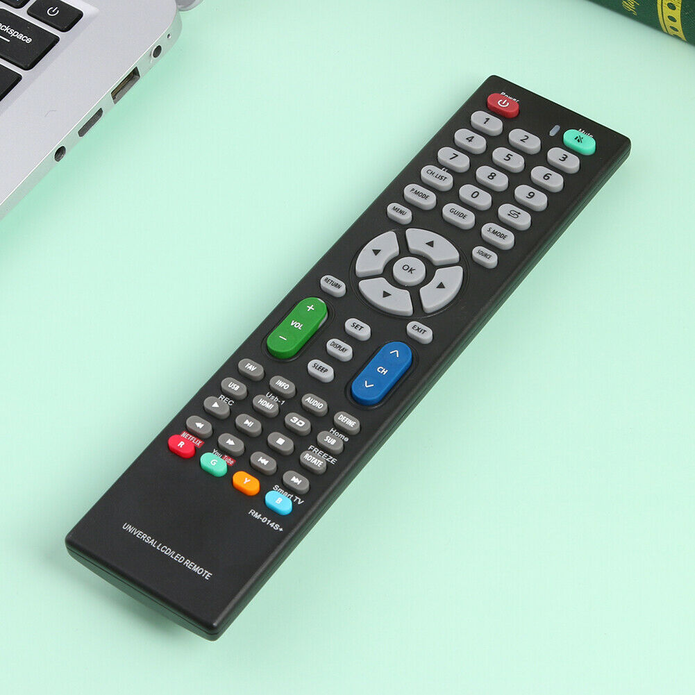RM-014S+ Universal LCD LED Television Smart TV Replacement Remote Control  @