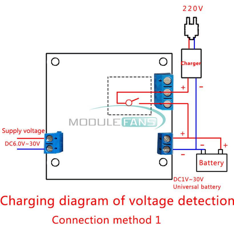 6-30V 1-Channel Relay Module Durable Trigger Delay Cycle Timer Circuit Switch
