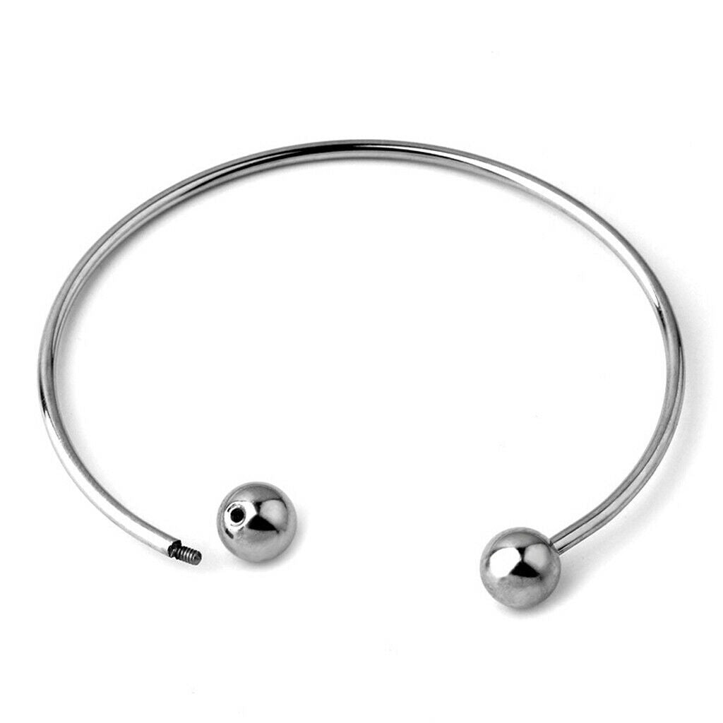 Ball Closure Adjustable Wire Blank Bracelet Expandable Bangle Jewelry Making DIY
