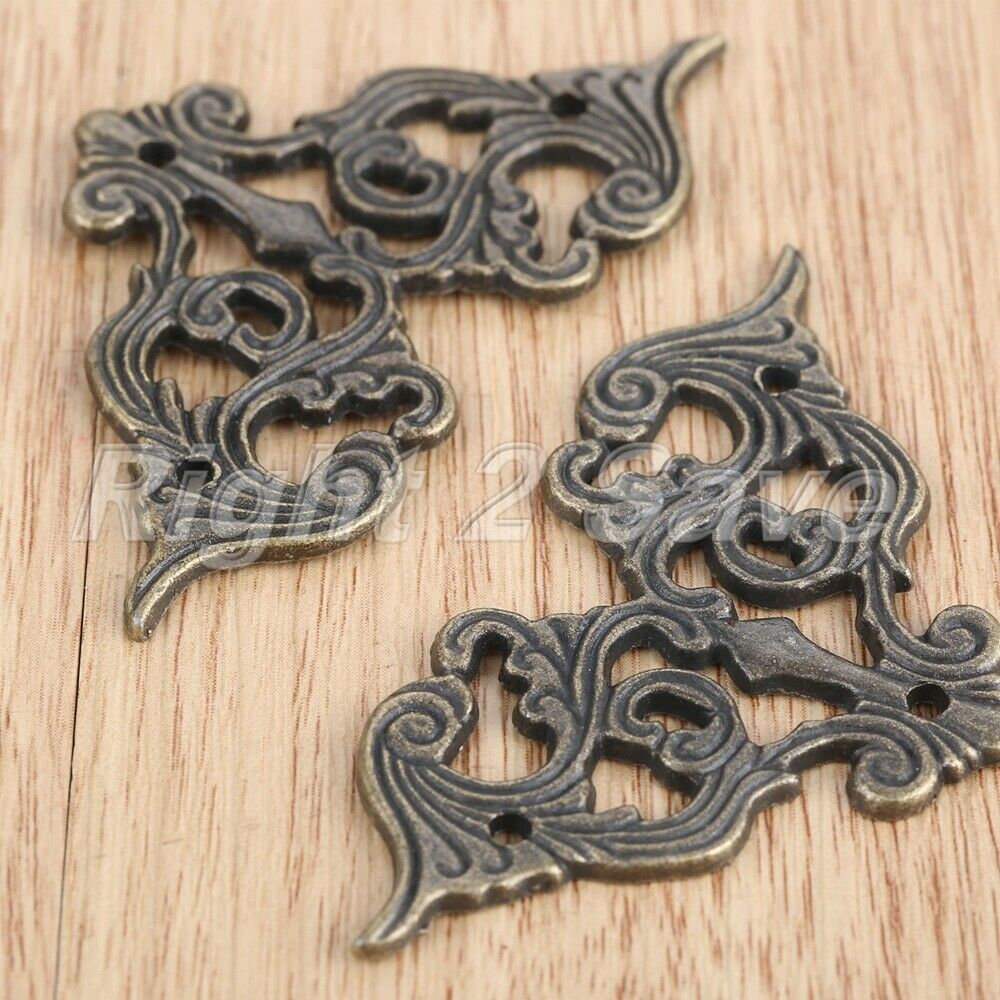 4Pcs Metal Butterfly Corner Decorative Protectors Embellishments Scrapbooking