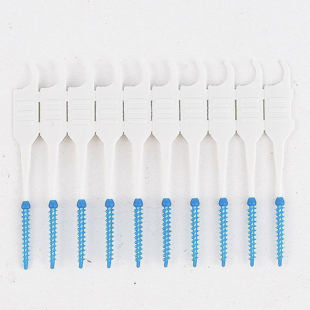 120Pcs Interdental Cleaner Teeth Floss Soft Toothpick Oral Dental Gum Brush Tool