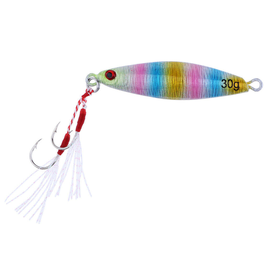 Metal Hard Jigging Lead Fish Swimbait Artificial Fishing Lures Type 1